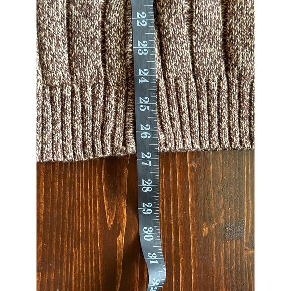 K. STEVENS Vintage XL Fall Brown Y2K Dad Granpacore Streetwear Zip Cardigan - Picture 13 of 15